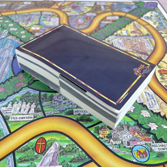 Quest of Philosophers Stone 1986 Fantasy Board Games Gang 1st Edition - NO COINS - Picture 8 of 15